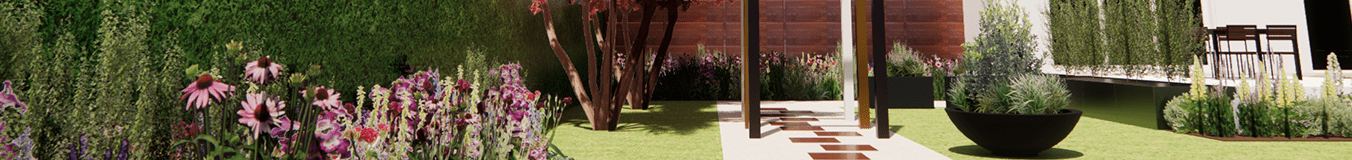 Jardineras redondas