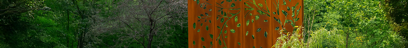 Paneles de acero corten