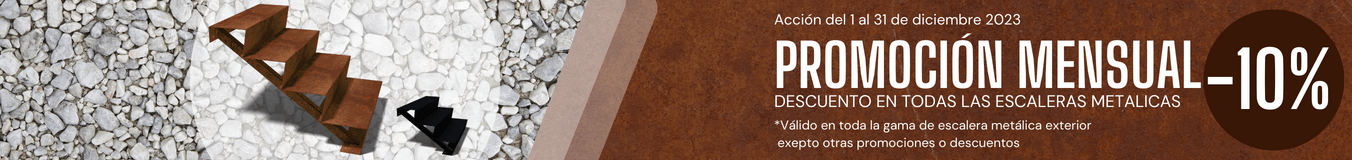 Escalera de acero corten Escalera de acero corten