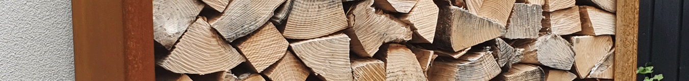 Almacenamiento de madera de acero corten Almacenamiento de madera de acero corten