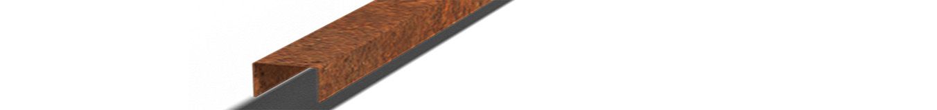 Perfil de recubrimiento de acero corten Perfil de recubrimiento de acero corten