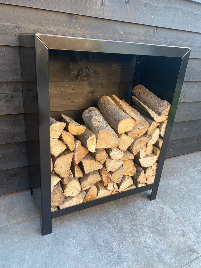 Almacén de madera de acero con recubrimiento de polvo Almacén de madera de acero con recubrimiento de polvo