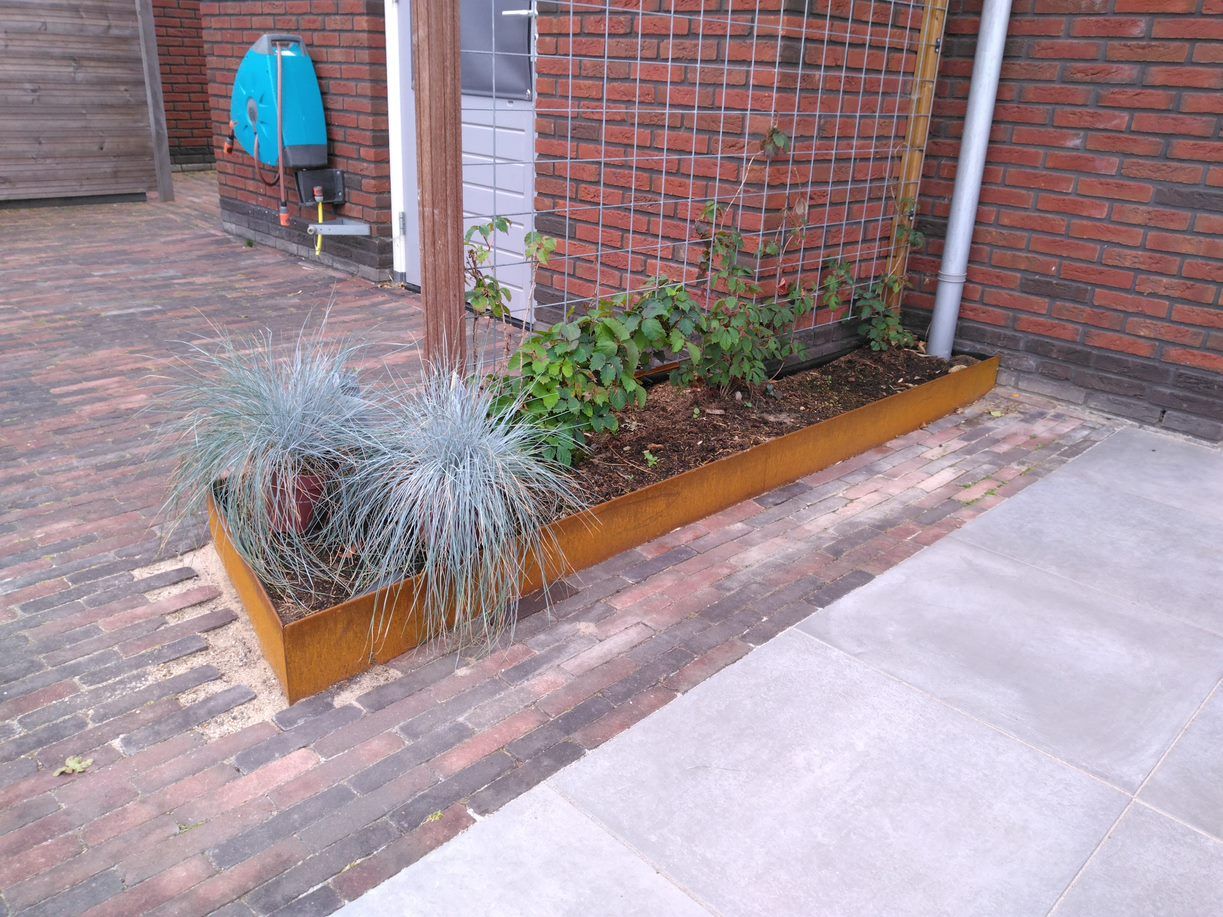 Bordes de acero corten Bordes de acero corten