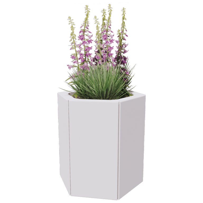 Jardinera de acero con tratamiento electrostático Denver 20