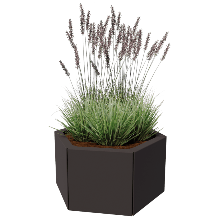 Jardinera de acero con tratamiento electrostático Denver 30