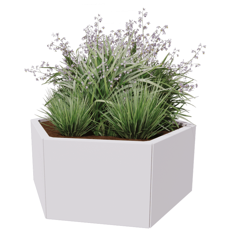 Jardinera de acero con tratamiento electrostático Denver 50