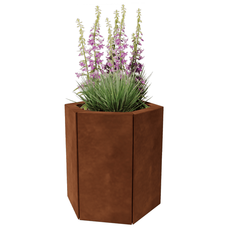 Jardinera de acero corten Denver 20