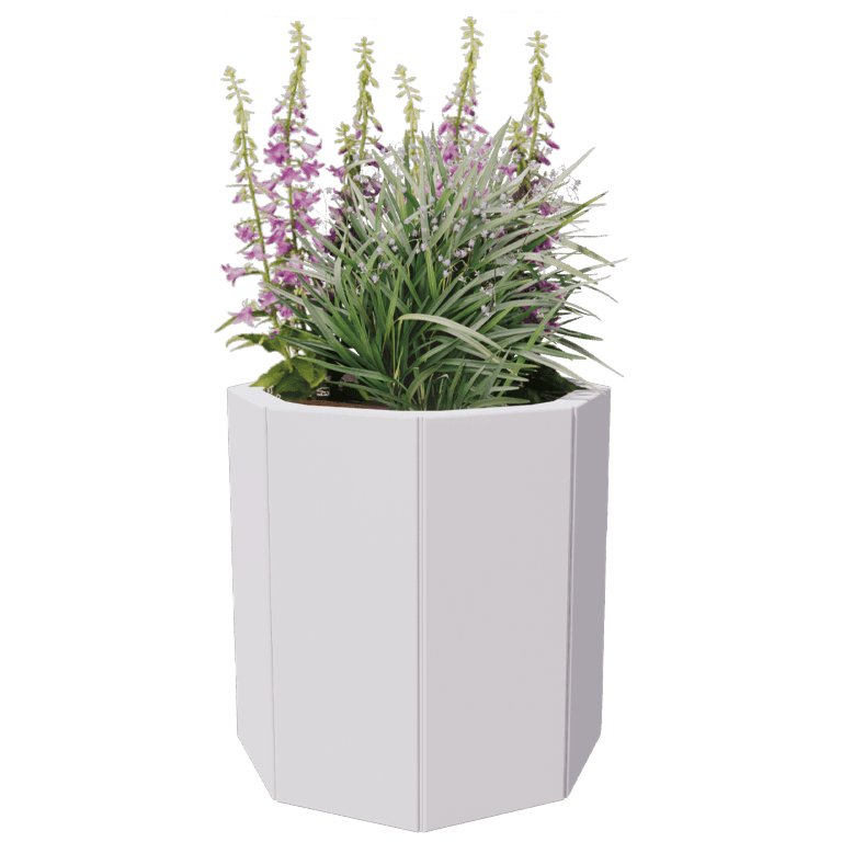 Jardinera de acero con tratamiento electrostático Chicago 20