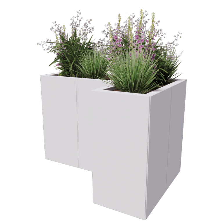 Jardinera de acero con tratamiento electrostático Kansas 30