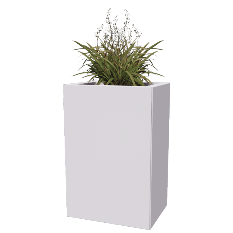 Jardinera de acero con tratamiento electrostático Texas 30 x 40 cm