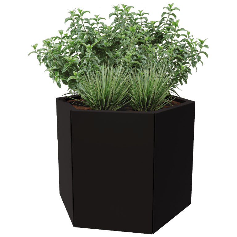 Jardinera de acero con tratamiento electrostático Denver 40