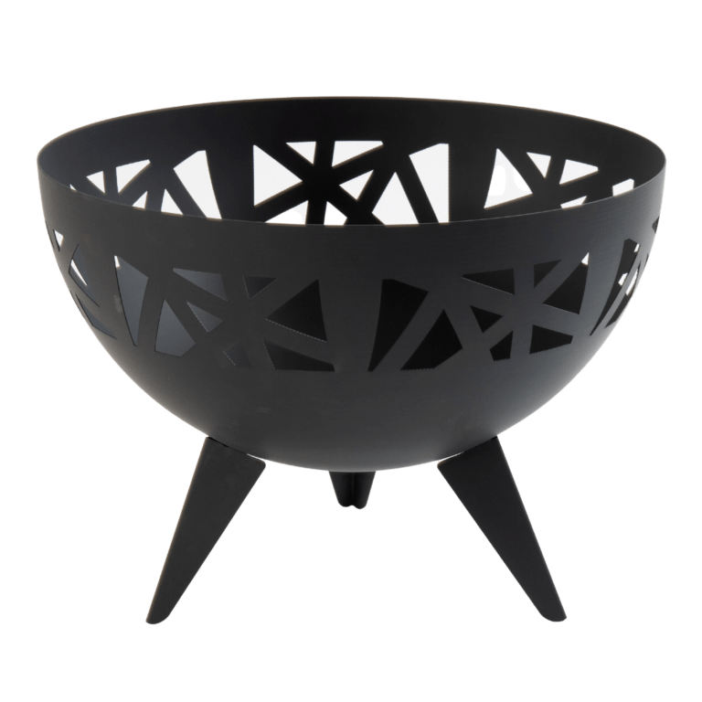 Cuenco de fuego de metal Michigan black 58 x 58 x 42 cm