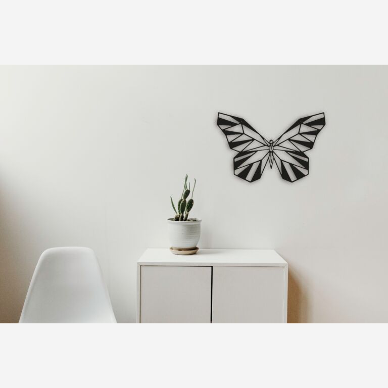 Decoración metálica de pared Butterfly 2.0