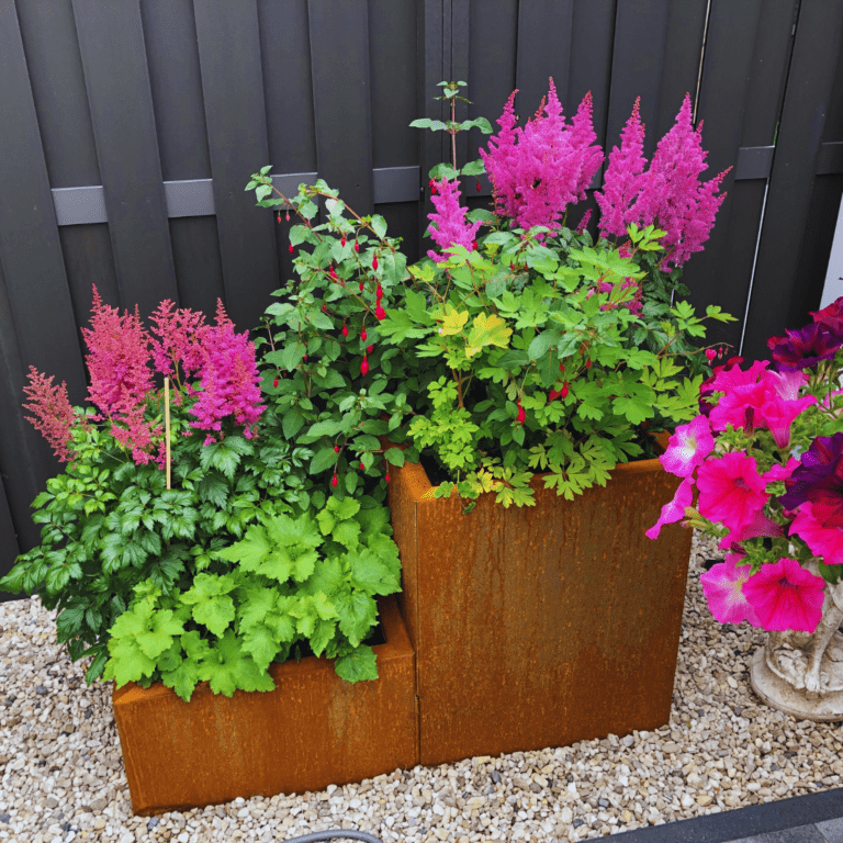 Jardinera de acero corten Miami special II 500