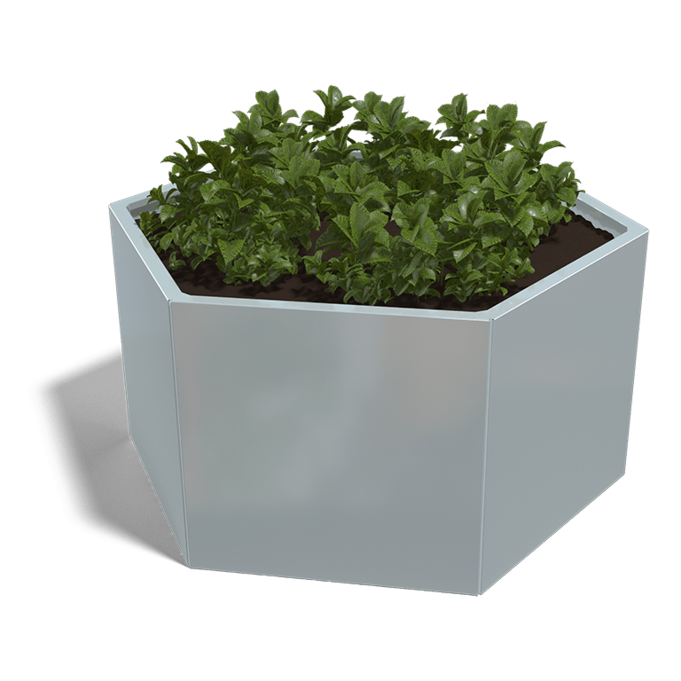 Jardinera de acero galvanizado Denver 700