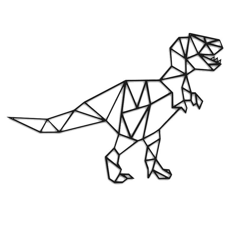 Decoración metálica de pared Dinosaurios *EXISTENCIAS LIMITADAS