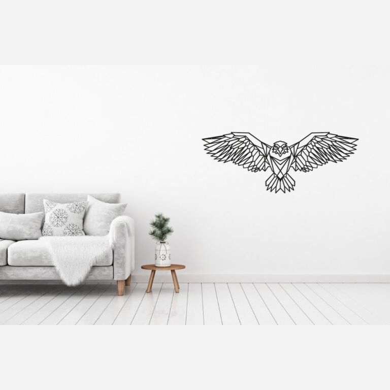 Decoración metálica de pared Águila