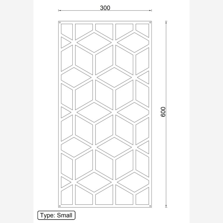 Decoración de pared Geometric Pattern 2.0