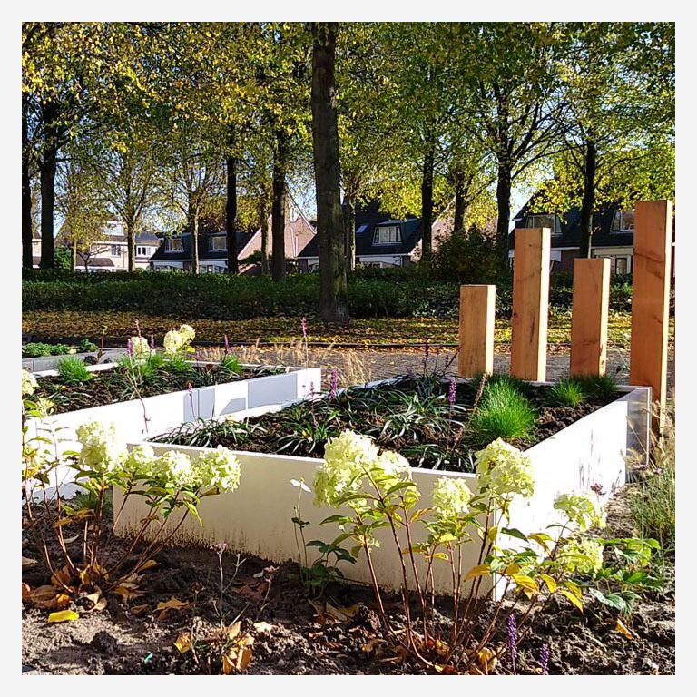 Jardinera de acero con tratamiento electrostático Texas xxl 2000x1000