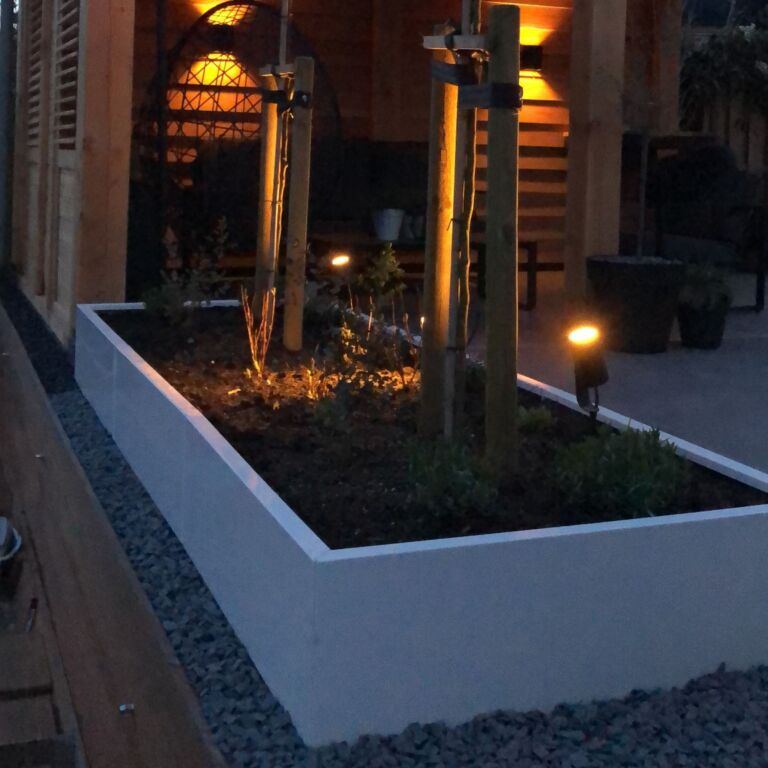Jardinera de acero con tratamiento electrostático Texas xxl 3000x1000