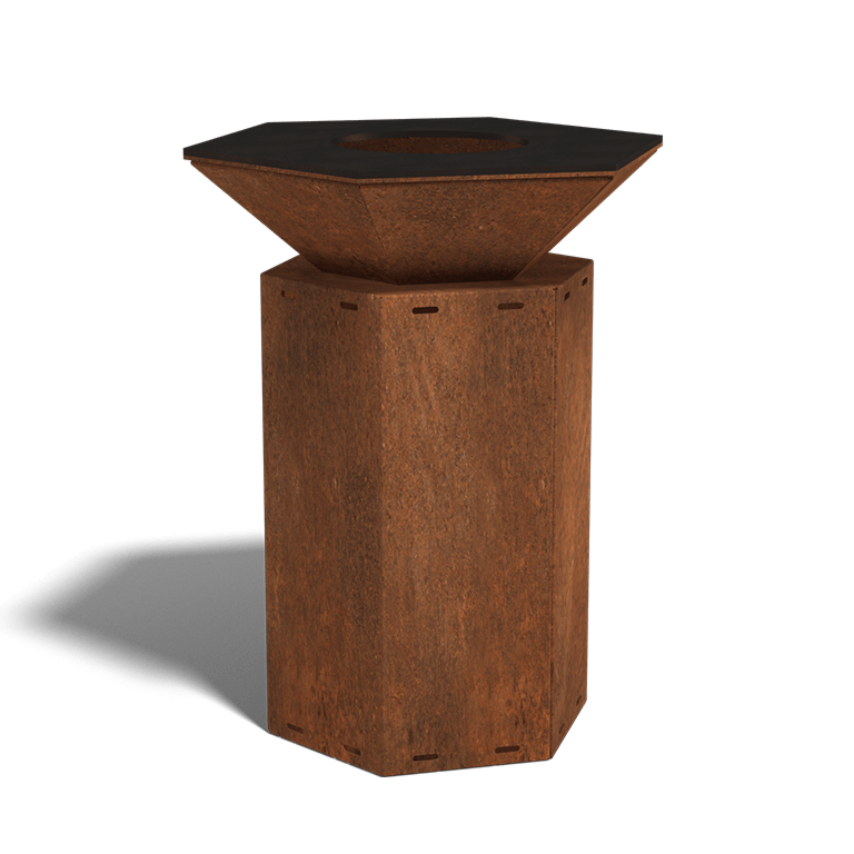 Barbacoa Iron Fire Premium 750 Acero corten