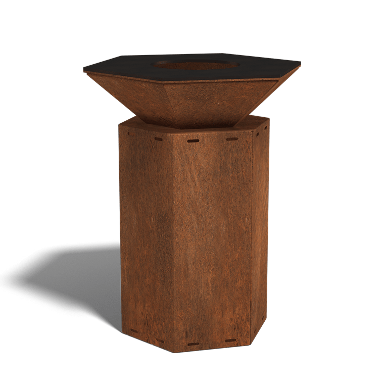 Barbacoa Iron Fire Premium 75 Acero corten