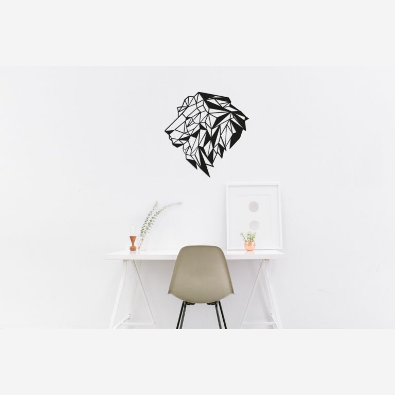 Decoración metálica de pared Leon 2.0
