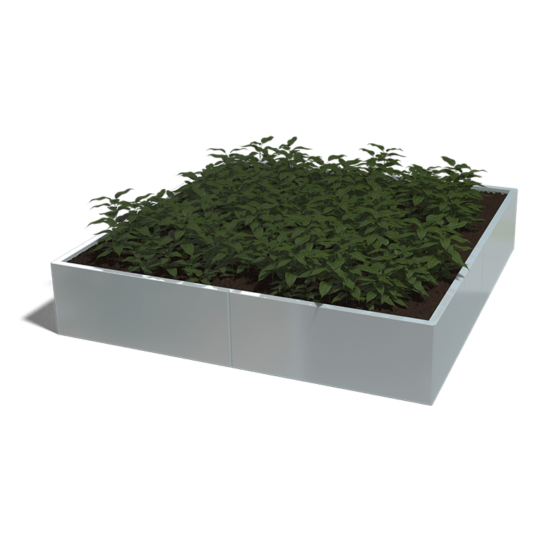 Jardinera de acero galvanizado Miami xxl 2000x2000