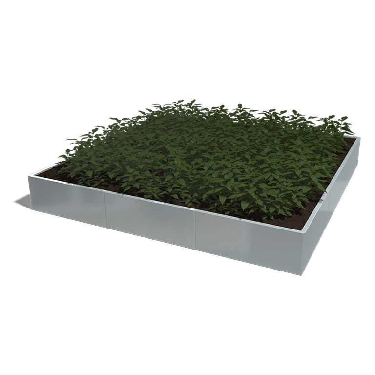 Jardinera de acero galvanizado Miami xxl 3000x3000