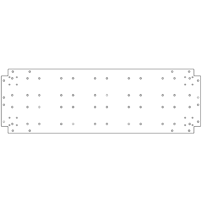 Placa inferior de acero galvanizado 40 x 120 cm
