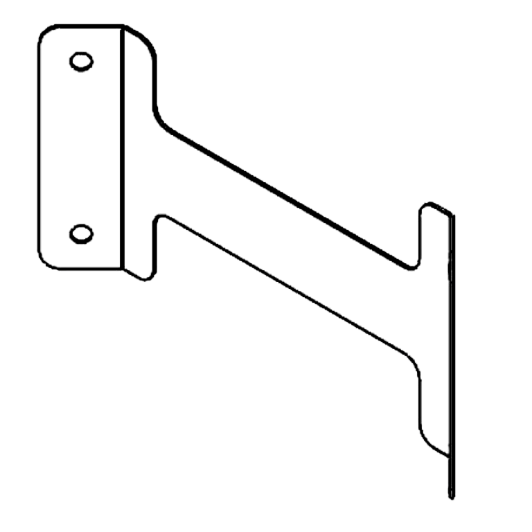 Riostra de acoplamiento de acero galvanizado 30 cm
