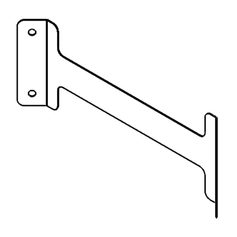 Riostra de acoplamiento de acero galvanizado 40 cm