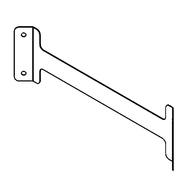 Riostra de acoplamiento de acero galvanizado 50 cm