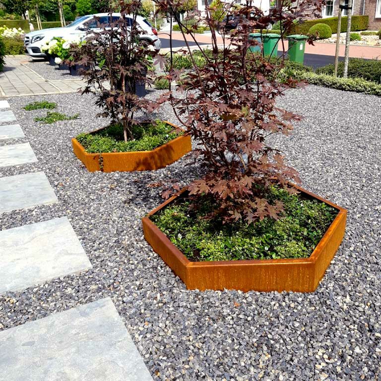 Jardinera de acero corten Denver 120