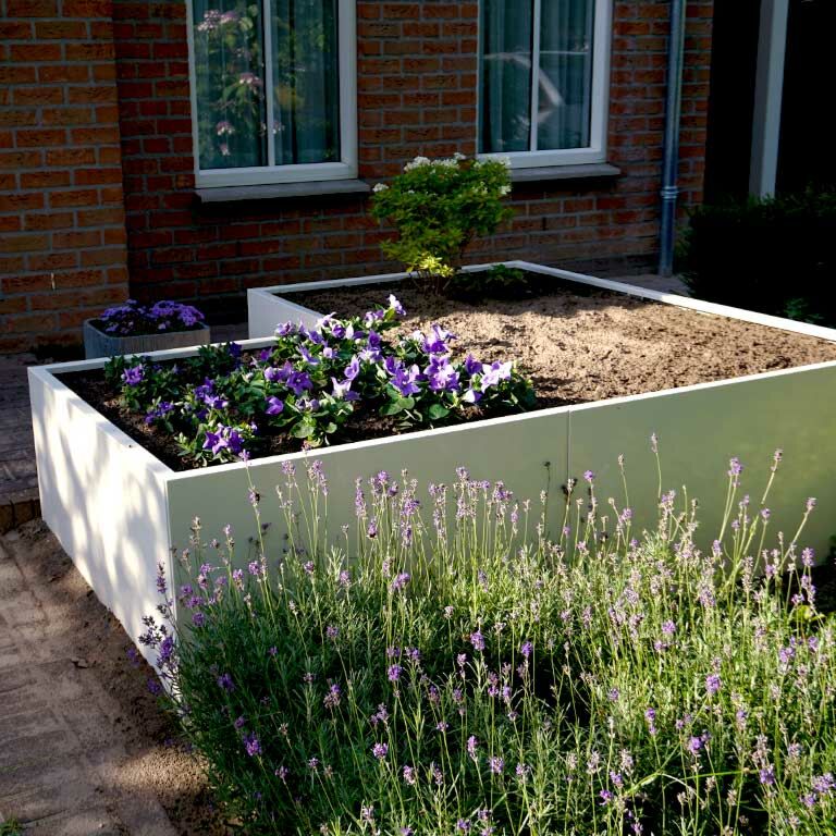 Jardinera de acero con tratamiento electrostático Kansas 80