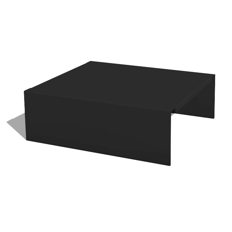Plataforma para jardinera con tratamiento electrostático 60 x 51 x 20 cm