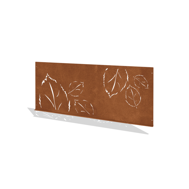 Vallas ornamentales de acero corten N 149 x 60 cm