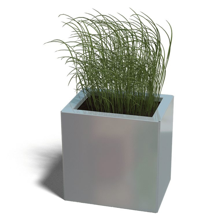 Jardinera de acero galvanizado Texas 300x400