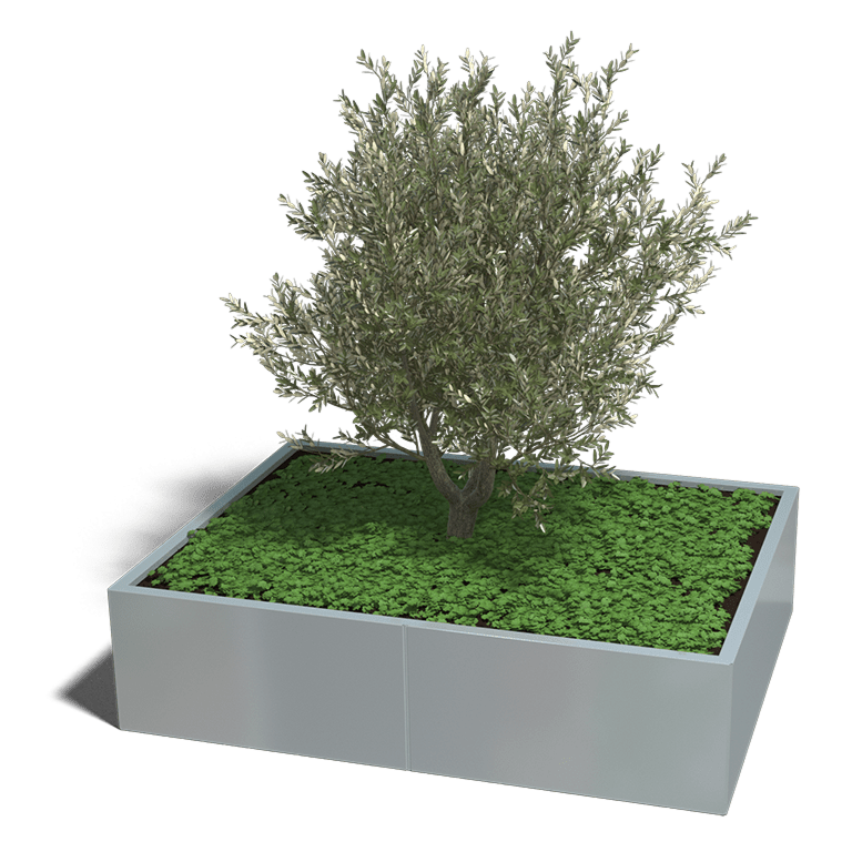 Jardinera de acero galvanizado Texas xxl 1600x1200