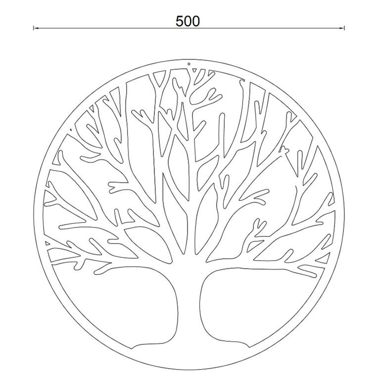 Decoración de pared Arbol