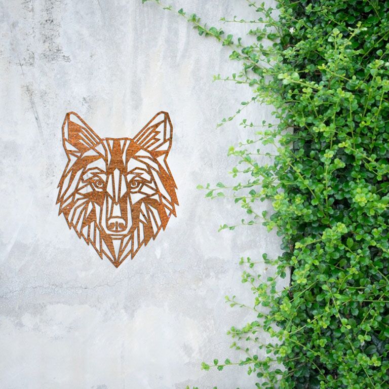 Decoración de pared Wolf 1.0