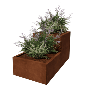 Jardinera de acero corten Miami special II 60