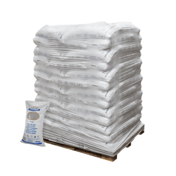 Calentadores de terraza de pellets - Palet de pellets de madera