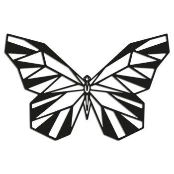 Decoración metálica de pared Mariposa 2.0