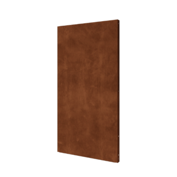 Panel decorativo de acero corten - Básico - 100 x 6 x 190 cm