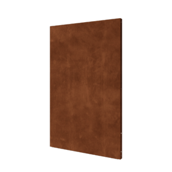 Panel decorativo de acero corten - Básico - 120 x 6 x 190 cm
