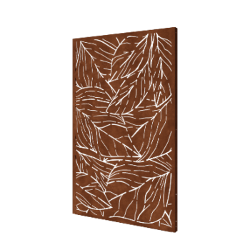 Panel de acero corten hojas 120 x 6 x 190 cm