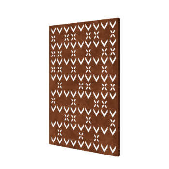 Panel de acero corten patrón de techo composición 3 120 x 6 x 190 cm