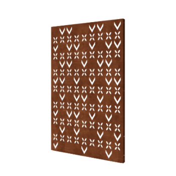 Panel de acero corten patrón de techo composición 5 120 x 6 x 190 cm
