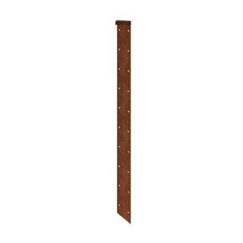 Jardinera de acero corten - Cantonera 180° - 100 cm